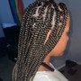 Box Braids Medium Goddess $25 deposit due at booking !