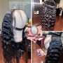 Wig make and install by me