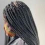 Medium Box Braids