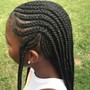 Small Box Braids Mid back