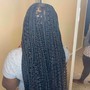 Small Goddess knotless Braids