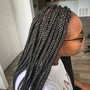 Extra Small Knotless Braids