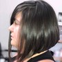 Women’s short length cut & style.