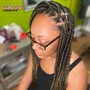 Straight Back Cornrows (10-30 braids plus)