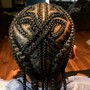 Traditional Med Box Braids