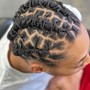 Men’s Design Stitched Braids