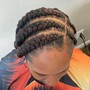 2 Braids (natural hair only)