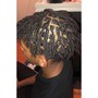 Young Men  /single braids