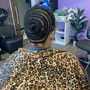 Relaxer Retouch (sides only) short cuts