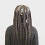 Large Knotless Individual Braids