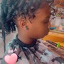 Kids simple braids (natural hair)