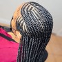 Medium short bob boxbraids