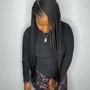 Feed-in layer+box braids