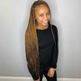 Feed-in layer+box braids