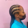 Box braid retouch