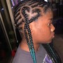 Feedin Braids with design