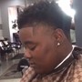 Teens dread lineup/taper etc fade