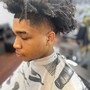 Men's Cut( Mohawks, long hair ext…5$ extra