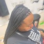 Kid's knotless braids ( Ages 8-12 )