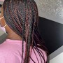 Medium Box Braids