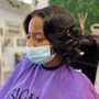 Relaxer Touch Up; HAIR STYLE