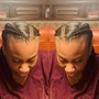 Medium Goddess/ boho  knotless braids