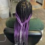 Medium Knotless Box Braids