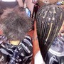 Medium Knotless Braids