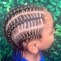 Kid's  Cornrows(natural hair)