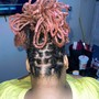 Shoulder length Loc Removal