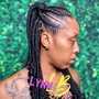 Small size Braided Ponytail