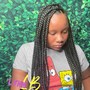 Extra Small Knotless Braids