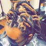 Soft locs with crochet hair,hair not included