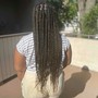 Large Feed-In Knotless Box Braids