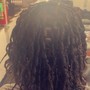 Wash and  retwist ONLY (no style)