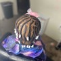 Pinup w/pipe cleaners (small locs )