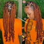 Butt lenght Goddess butterfly locs