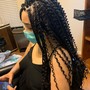 Starter Loc Coils on Long hair (Med.- Lrg.)