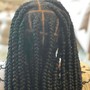 Boho bob knotless. Med size