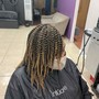 Cornrow With Natural Hair