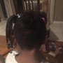 Double Frontal Ponytail