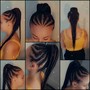 Feed in braids