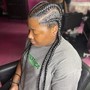 Mens Box Braids (HALF HEAD)