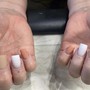 Healthy nails with extension