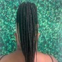 Large Knotless Goddess Braids