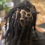 Top of head/Ear length Retwist