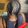 2 Goddess Braids