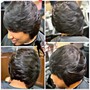 sham on sewin /tightening/style