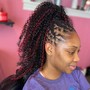 Shampoo & blow out for braids