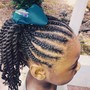 Kid's natural hair Braids